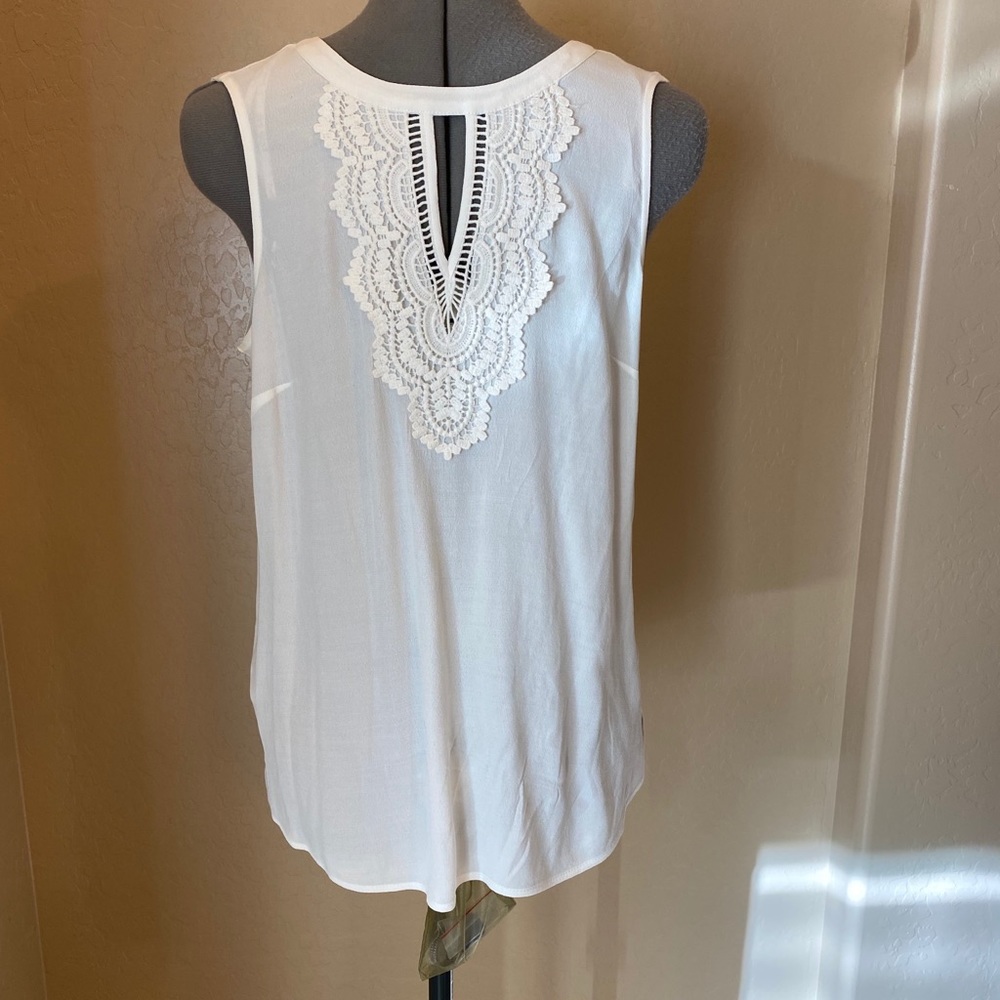 White embroidered blouse